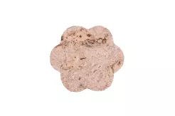 Podkładka korkowa kwiatek mały 10 cm decorative cream-komplet 6szt.