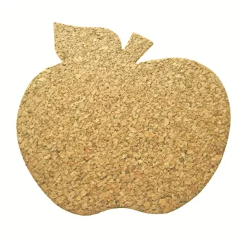 Podkładka korkowa Jabłuszko  3mm-kpl. 4 szt.