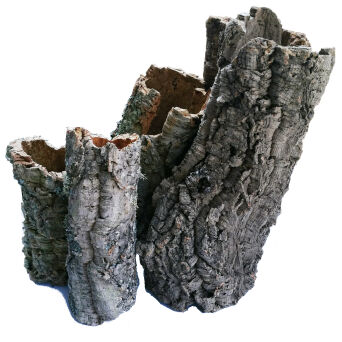 Tuby korkowe naturalne o średnicy 10-15 cm