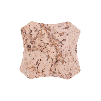 Podkładka korkowa karo mała 10cm decoratice cream-komplet 6szt.