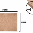 Płyta korkowa drobnoziarnista 915x610x3mm