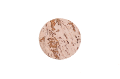 Podkładka korkowa okrągła mała 10 cm decorative cream komplet 6szt.