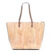 Naturalna, elegancka torba damska z korka - 3