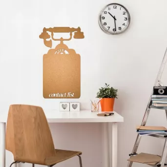 Dekoracja ścienna TELEFON