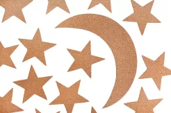 Naklejka ścienna samoprzylepna gwiazdki i księżyc