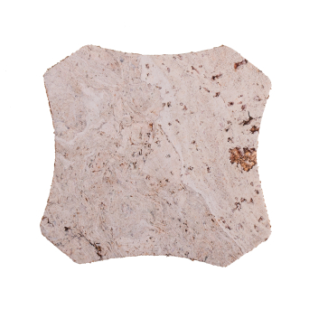 Podkładka korkowa karo mała 10cm light grey