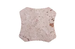 Podkładka korkowa karo mała 10cm light grey