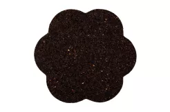 Podkładka korkowa kwiat średni  20 cm negro - komplet 4szt.