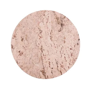 Podkładka korkowa okrągła średnia 20 cm decorative cream komplet 4szt.