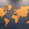 Korkowa mapa świata 165x100 cm , samoprzylepna - NOWOŚĆ - 3