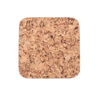 Podkładka korkowa Mała kwadratowa dekor-kpl. 6szt.