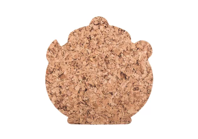 Podkładka korkowa dzbanek średni 20 cm decorative -kpl. 4 szt.