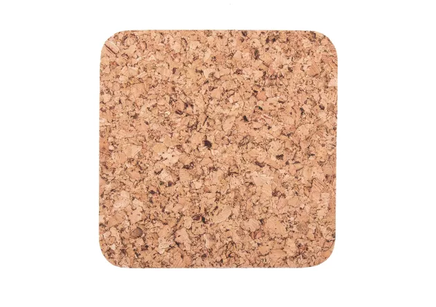 Podkładka korkowa kwadrat 15/15 cm/ 7mm dekoracyjny