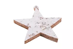 Ozdoba korkowa świąteczna gwiazdka dekoracyjna
